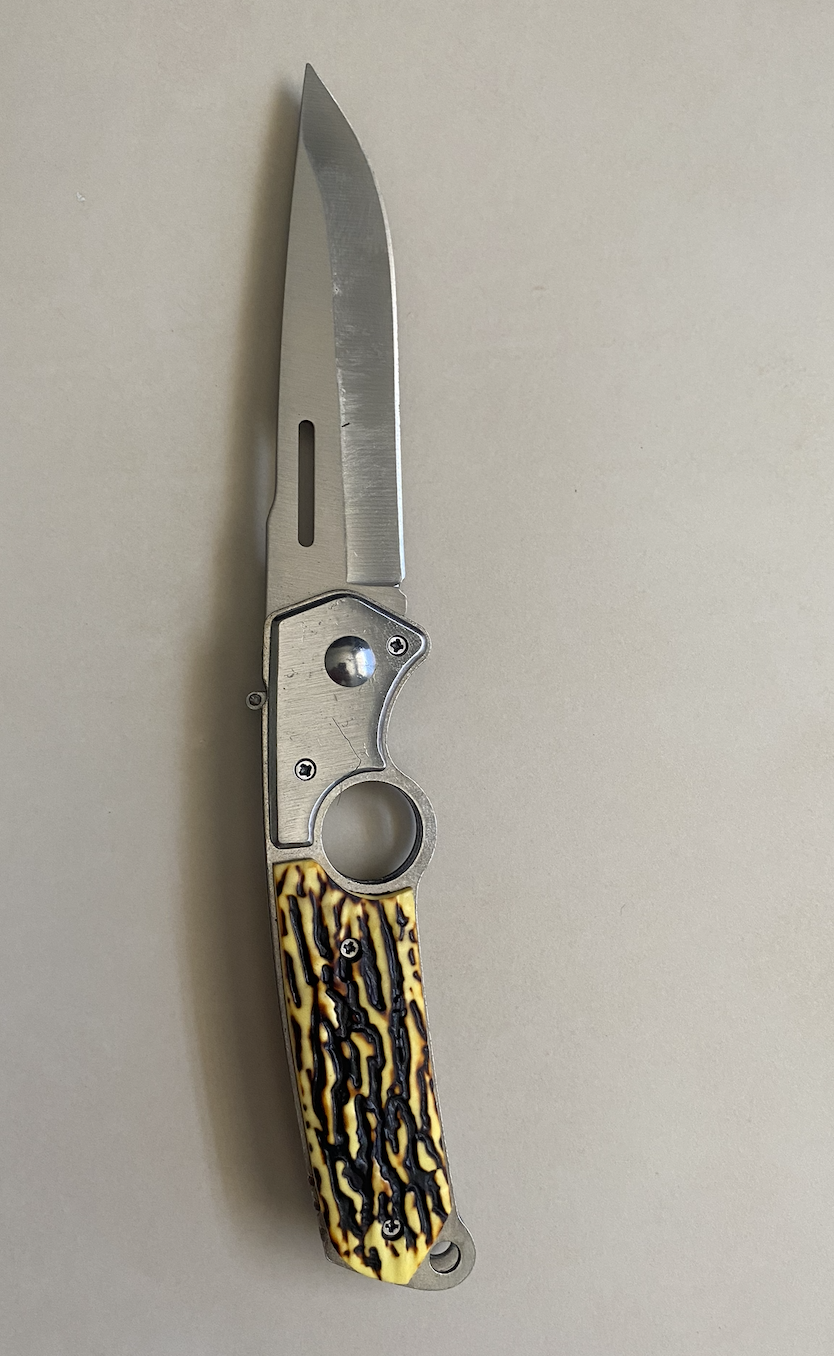 Miniatura 6 de NAVAJA TÁCTICA GRANDE CON ESTUCHE